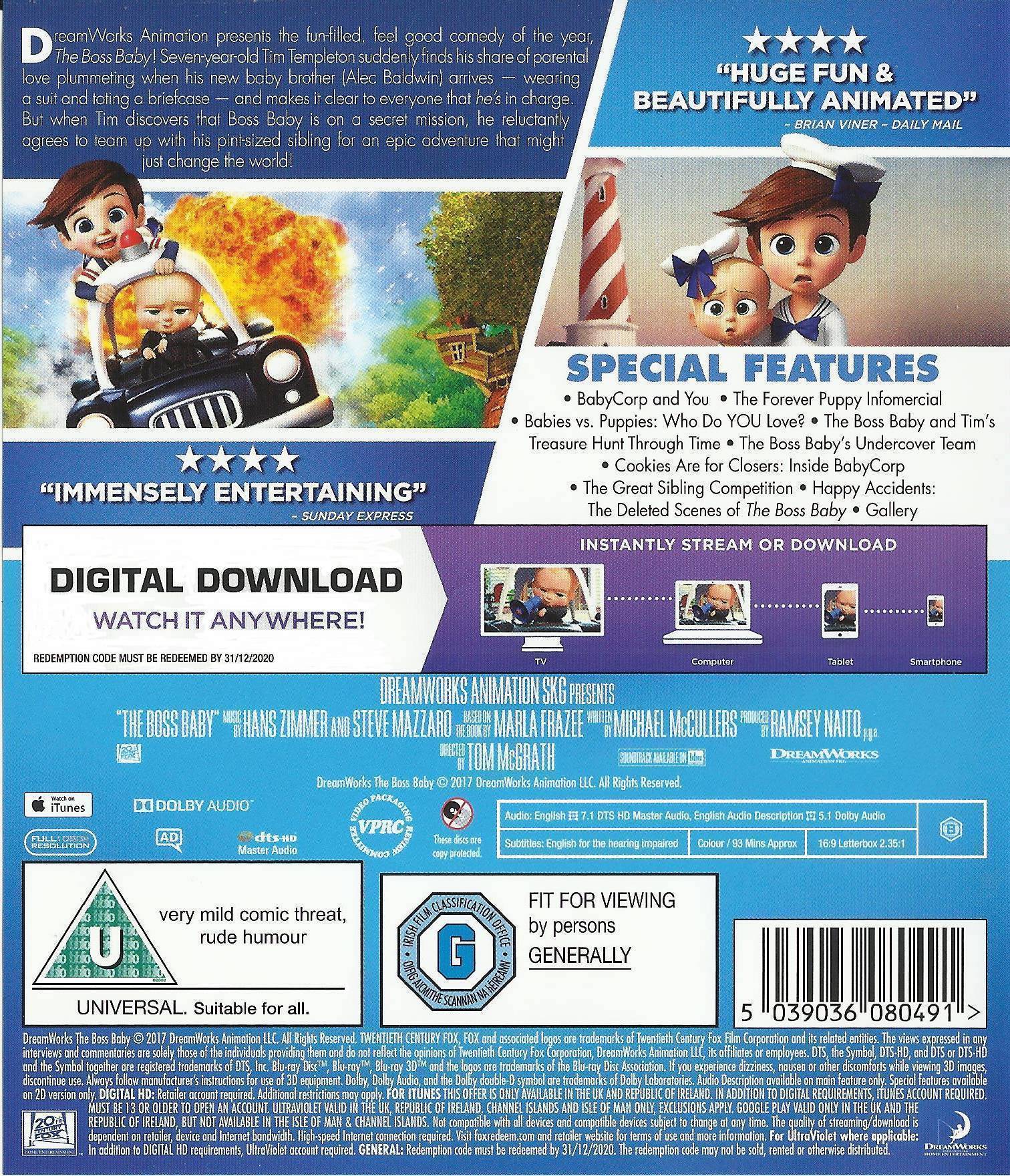 The A Boss Baby English 2 Movie Download